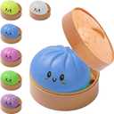 Dumplings Squishy Stress Balls Fidget Sensory Toy Mystery Dumplings Squishy Soft Squeeze Decompression Dough for Adults