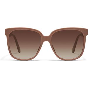 Quay - Womens Sunglasses, Square Lenses with UV Protection, Oversized Sunglasses (Wide Awake, Brown)