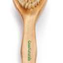 GranNaturals Dry Brushing Body Brush for Lymphatic Drainage + Cellulite Scrubber- Natural Bristle Skin Exfoliator for Body, Back, Legs, and Foot - Exfoliating Body Scrub for Ingrown Hair Bumps (1 Count (Pack of 1))