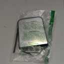 mDesign Bathroom Shower Suction Fog Away Shaving Mirror - Black/Brushed