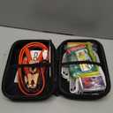 Car Emergency Kit with Battery Jumper Cables,Car Accessories for Men or Women,Emergency Car Kit,Roadside Automotive Safety Kit for Car,Vehicle,Truck or SUV,Gifts for Men or Him,Black