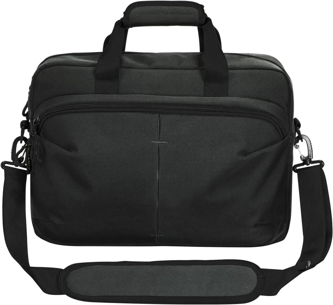 Messenger bag Laptop bag Briefcase Molle system Tactical style Detachable shoulder strap Shoulder Bags (Black 02)