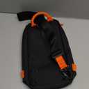 tomtoc Sling Crossbody Bag for Nintendo Switch 2, Protective Travel Chest Carrying Gaming Pouch with 8 Game Cartridges Slots (Black)