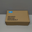 Veise Fingerprint Door Lock with 2 Lever Handles - Keyless Entry Door Lock, Electronic Keypad Deadbolt, Digital Smart Code & Front Handle Sets, Auto-Locking, Easy Installation, Matte Black