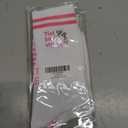 Cute Pilates Grippy Socks, Pink Pilate Gifts for Women, Striped Crew Grip Socks for Studio Pilate. (Pink)