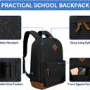 Goloni Backpack for Men Women,Travel Laptop Backpack, Water Resistant 17.3 Inch USB Charging Backpack, Large Capacity Work Commute Bag