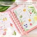 Slapaflife Planner Stickers (24 Page, 1000+ Stickers, Multicolor, Paper, Vintage Style, Holiday & Seasonal Themed, Planner & Scrapbook Accessories)