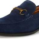 Steve Madden Mens Gaddis (8, Navy Suede)