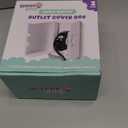 Outlet Cover BOX Baby Proofing (2 Pack) Patented Dual-Lock for Much Better Toddler Proofing, Easier Operation, Simple 3 Step Install with Included Screws. Provides Extra Space Inside for Plugs (White)