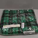 Heated Blanket - 12-Volt Electric Blanket for Car, Truck, SUV, or RV - Portable Winter Car Accessories for Camping or Travel by Stalwart (Green and Black Plaid)