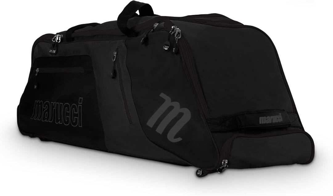 Marucci - STOCKADE Wheeled Bag Black/Black (MBSTCKWB-BK/BK)