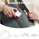 2 x SD Card Reader for iPhone (Lighting), Plug and Play Memory Card Reader, Portable Trail Digital Camera Accessories, Supports SD and TF Card MicroSD Card Adapter for iPad No App Required (3.94inch)