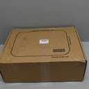 Fireproof Document Box, Hard Case Highly Flame-Resistant Fire Proof Waterproof File Organizer with Lock, Portable Fire Safe for Important Documents & Valuables Storage (Black, 15"*11"*5")