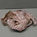 Christmas Tree Topper, 40x13 Inches Toppers Bow with Glitter Satin Mesh Streamer and Patterned Ribbon, Christmas Tree Topper Bow for Christmas Home Decoration (Rose Gold)