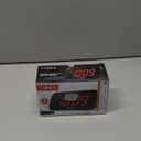 Timex Alarm Clock with Large Display and 5W USB Charging Port, Digital Alarm Clock for Bedroom Includes 100-240V Universal Power Adapter (T1120B-Black)