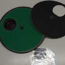 Ykall Dog Nail Scratch Board - 3 in 1 Rotatable Round Dog Scratch Pad for Nails with Treat Box, Dog Nail File Toy, Scratching Board for Dogs,Shorten Dog’s Side Nail Easier for Small and Large Dogs