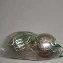 Extra Large Hanging Shatterproof Tree Ball Clear Christmas Ball Ornaments Decorative Mercury Ball with Tree Ornaments Hooks for Xmas Holiday Wedding Decoration (Champagne,6inch/2Pcs) (5.9)