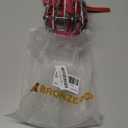 BRONZEDOG Pitbull Dog Muzzle Breathable Metal Basket for Large Dogs Amstaff Staffordshire Terrier Biting Chewing Barking (Leather, Pink)