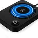 Coffee Mug Warmer for Desk with 3 Temperature Settings & Auto Shut Off, Warmer for Tea, Milk, Coffee, Candle, Coffee Cup Warmer for Office and Home Black (Medium)