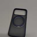 TORRAS Upgrade 360 Magnetic Stand for iPhone 17 PRO Case with Camera Control Button, Fit for MagSafe, Mil-Grade Protection, Slim Soft Edge Translucent Back for iPhone 17Pro 6.3 inch, Deep Blue