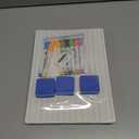 6pack Dry Erase Board 9"x12"with Lines and Blank Surface Learning,Math,Writing Teacher & Homeschool Supplies Mini Whiteboard Erasers Included Colors pens