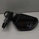 Left Driver Side Mirror Compatible with Hyundai Sonata 2015 2016 2017 2018 2019 Power Glass Manual Folding Heated with Blind Spot Detection 5 Pins Replace HY1320203 | 87610-C2000 (Black)