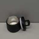 Soup Thermo for Hot Food Kids 14oz Lunch Containers with Buckle Lid Wide Mouth Hot Food Jar Vacuum Insulated Stainless Steel Bento Box Leakproof with Spoon(Black)