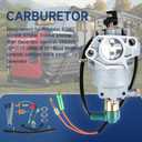 Carburetor for Harbor Freight Predator 420CC Portable Generator 69671 68530 68525 69672 69674 68529 68526 13HP 14HP 15HP 16HP Engine Carb with Tune-Up Kit