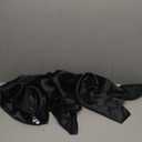 BEDELITE Satin Pillowcase for Hair and Skin, Super Soft and Cooling Similar to Silk Pillow Cases 2 Pack with Envelope Closure, Gift for Women Men(20"x26" Standard Size, Black)