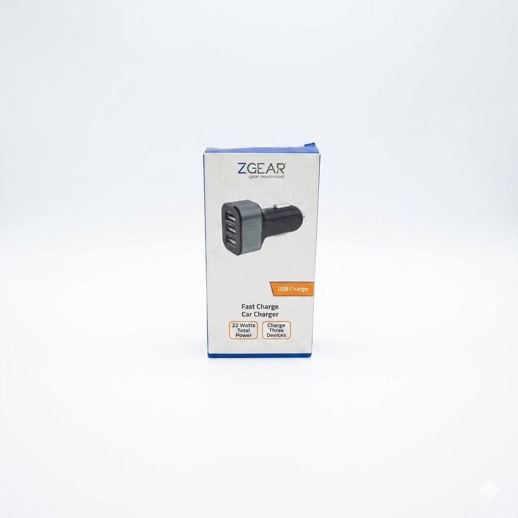 ZGear Fast Charge Car Charger USB