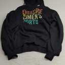 Everyone Watches Womens Sports Pullover Hoodie (XL, Black)