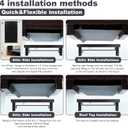 36 Pcs Attic Insulation Baffles for 14½" Rafter Bays, 2" Air Channel
