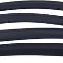 Window Visors for 2014-2018 Mazda 3 Sedan & HatchbackRain Guards Sun Shields Window Deflector,Tape-on Style,4PCS