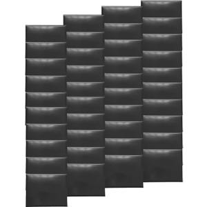 Gradplaza 40 Pcs Diploma Cover 8.5" x 11" Padded Graduation Diploma Holder Certificate Holder Smooth Certificate Cover Black