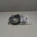 LokoCar 8AN Fuel Line Kit AN8 Nylon Braided Fuel Line Hose Fitting Kit CPE 10FT Black