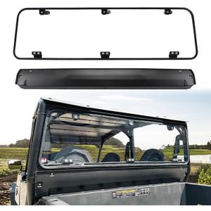 Rear Windshield Compatible with Polaris General 1000 / General 4 1000 / General XP 1000 / General XP 4 1000 2016-2025 Accessories Rear Full Window Back Windscreen Replace for #2881112