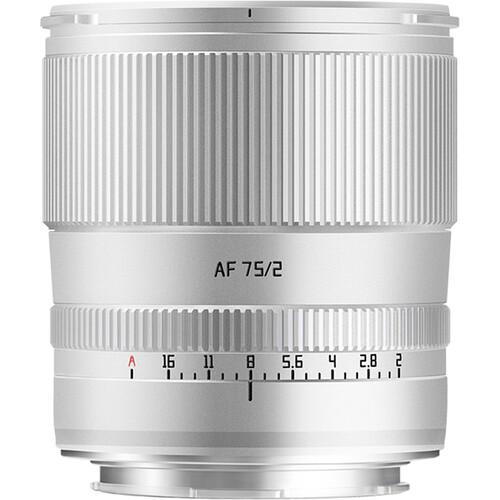 TTArtisan AF 75mm f/2 Lens (L-Mount, Silver)