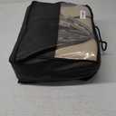 GENIMO 5'x8' Outdoor Rug Waterproof for Patio Decor, Reversible Plastic Straw Rug Carpet, Camping Mats for Outdoor, RV, Backyard, Deck, Balcony, Picnic, Light Black & Brown