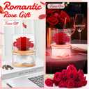 Mother's Day Rose for Mom,Home Scent Rose Real Fragrance Rose Last,Eternal Flowers Rose Gifts for Women/Her/Mom/Wife Girlfriend,Perfect Decoration for Bedroom and Office. (Red)