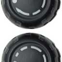 (2) Genuine VOLUME KNOB BUTTONS for PORSCHE 997 PCM RADIO NAVIGATION 911 CARERRA