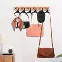 Bag Hanger, Purse Holder for Closet Black Backpack Hanger Hook for Organizer Storage Purses Tote Bag Backpacks Handbags(10 Pack)