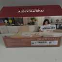 Momcozy M5 Smart APP Controlled Wearable Breast Pump, Hands-Free Wireless Electric Pump, 3 Modes 9 Suction Levels, BPA-Free, Portable Lightweight, 24mm Flange, 2-Pack Cozy Red