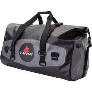 Tusk Dry Duffel Bag Large (44 Liters) Top Load Black/Grey