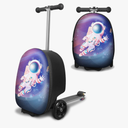 ALVOD Scooter Suitcase for Kids Ages 6-12 Kids' Luggage