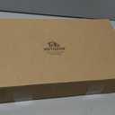 Double Curtain Rods 2 Pack 48 to 84 Inches, HOTOZON Blackout Double Curtain Rods for Windows 36 to 80 Inches (3-6.6 ft), 6/8 Inches Wrap Around Room Darkening Telescoping Drapery Rod, Gold