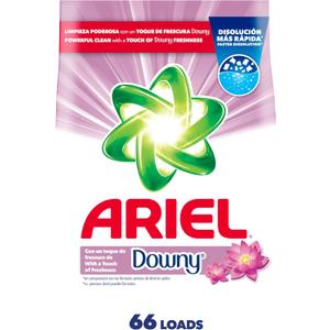 Ariel with a Touch of Downy Freshness, Powder Laundry Detergent, 105.8 ounces, 66 Loads