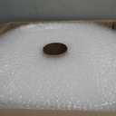 Amazon Basics Bubble Wrap for Moving, Packing, Shipping and Storage, Perforated Protective Cushioning for Fragile Items, 12-inch x 175-ft Long Roll, Small 3/16", Clear