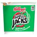 Kelloggs Apple Jacks Cold Breakfast Cereal Cups, 8 Vitamins and Minerals, Kids Snacks, Original (12 Cups) (1.5 Ounce (Pack of 12))