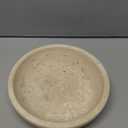Travertine Decorative Bowls for Home Decor, Marble Fruit Bowl for Kitchen Counter, Keys Bowl for Entryway Table, Large Candy Serving Bowl for Table Centerpiece Office Modern Home Decor (Beige)