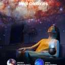 POCOCO Galaxy Star Projector for Bedroom with Replaceable Optical Film Discs, Home Planetarium Night Light Projector with High-Definition Soft Light for Relax, Study, and Meditate, Stress Relief Gifts